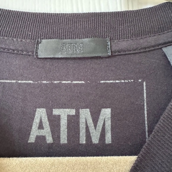 ATM
Women's Classic Jersey Striped Sleeve Crew Neck Dress
Size M - Picture 5 of 11